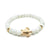 Armband Set White/Gold - aninu -