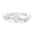 🐻‍❄️ Perlenarmband - aninu - Marmor White